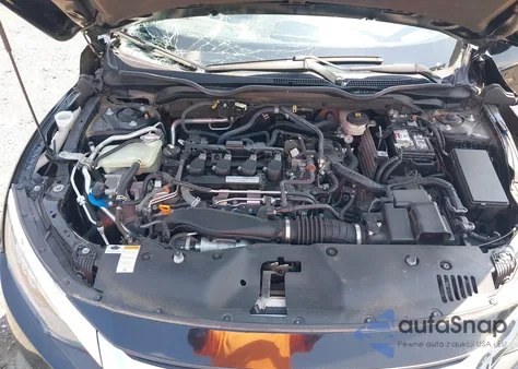 2018 Honda Civic Touring from USA, damaged, VIN JHMFC1F94JX033409